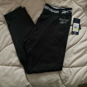 Mens Large Reebok Spandex Compression Pants